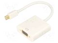 Converter; D-Sub 15pin HD socket,mini DisplayPort plug; 0.15m ART ART-AL-OEM-90