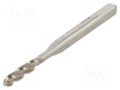 Tap; high speed steel cobalt HSS-E; M4; 0.7; 52mm; 4mm; ISO2/6H VÖLKEL VOLKEL-90726