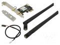 PC extension card: PCIe; USB; PCI express,allow to WiFi connect LOGILINK WL0248