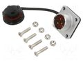 Connector: circular; socket; male; PIN: 3; IP67; WF16; 10A; 500V; 2mm2 WEIPU WF16J3ZZ1