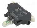 Illuminating unit; 22mm; Harmony XB4; -25÷70°C; Illumin: LED SCHNEIDER ELECTRIC ZBVM15