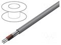 Wire; EcoCable Mini; 4x24AWG; shielded,Al-PET foil; MPPE; 300V ALPHA WIRE 78124-SL005