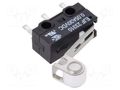 Microswitch SNAP ACTION; 0.05A/30VDC; with lever (with roller) ECE EJF2331000