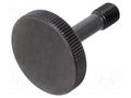 Knob; Ext.thread: M8; 30mm; steel; GN 653.2 ELESA+GANTER GN653.2-M8-30-ST