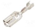 Terminal: flat; 4.8mm; 0.5mm; female; 0.2÷0.5mm2; crimped; straight TE Connectivity 170330-2
