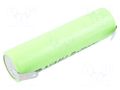 Re-battery: Ni-MH; 4/3A,4/3R23; 1.2V; 4500mAh; soldering lugs GP ACCU-4/3A/4500-GP
