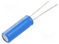 Supercapacitor; THT; 5F; 3VDC; Ø8x24mm Viking SC3V0L505MV