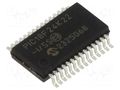 IC: PIC microcontroller; 64MHz; 2.3÷5.5VDC; SMD; SSOP28; PIC18 MICROCHIP TECHNOLOGY PIC18F24K22-I/SS