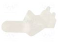 Fiber for LED; Ø3mm; Front: convex; angular,with PCB mounting BIVAR SLP3-150-300-R
