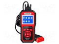 Meter: OBD diagnostic; LCD; OBD; 8÷18VDC KONNWEI KW850