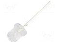 LED; yellow; 8mm; 18000÷22000mcd; 30°; Front: convex; 2.1÷2.6VDC OPTOSUPPLY OS5YKP8131A