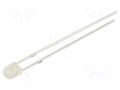 LED; green; 520÷530mcd; 70/50°; Front: convex; Pitch: 2.54mm; THT OPTOSUPPLY OSG58A6F71B
