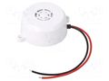 Sound transducer: piezo signaller; 30mA; Ø: 54mm; H: 25mm; 50÷90dB ANMAR B4MW-C