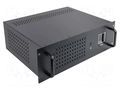 Power supply: UPS; 1.2kW; 2kVA; 230V; 480x150x350mm; 9Ah; Ubatt: 12V GEMBIRD UPS-RACK-2000