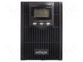 Power supply: UPS; 800W; 1kVA; 220V; 144x345x215mm; 7Ah; Ubatt: 12V GEMBIRD EG-UPS-PS1000-01