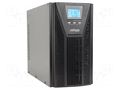 Power supply: UPS; 2.7kW; 3kVA; Uin: 220V; 191x419x335mm; 9Ah; 3h GEMBIRD EG-UPSO-3000