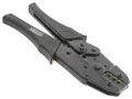 CRIMP TOOL W/DIE SET, RATCHET, COAXIAL CABLE 47-10160