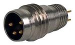SENSOR CONNECTOR, M8, RCPT, 4POS, PANEL 614PCBM