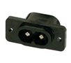 Socket, panel mount 2.5A 230V AC/H-2-FM 5410329420000