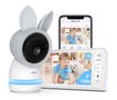 Камера наблюдения за ребенком 3MP 2K, с 5-дюймовым экраном WiFi PTZ 355° ИК ночного видения, ночной свет, колыбельные, датчик температуры и влажности AINANNY2 6974935721719