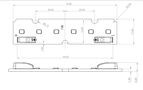 LED linear module, 70mm, CC 1050mA, 3W, 511lm, Samsung SMD, VALUE serija, AKTO AM-7/17-6p1sRA-NW