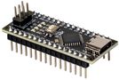 Микроконтроллер NANO V4 с микросхемой ATmega328PB с +2 входами/выходами, I2C, SPI JOY-IT ARD-NanoV4-MC 4250236826189