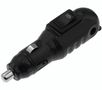 Car cigarette lighter plug, with fuse and swich AT/CX-AUT-M-K