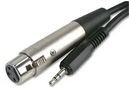 XLR S TO 3.5MM STEREO JACK LEAD, 6M PSG00763