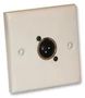 WALL PLATE, XLR PLUG F267ZA