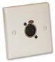 WALL PLATE, XLR SOCKET F267ZB