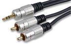 3.5MM JACK TO 2X PHONO PLUGS, 15M PSG03695