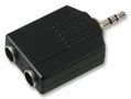 ADAPTOR, 2X 6.35MM S TO 3.5MM P PSG01939