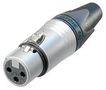 SOCKET, XLR, HEAT RESIST, 3POLE NC3FXX-HE