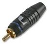 PHONO PLUG, GOLD, BLUE PSG02554