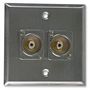 WALL PLATE, 2X RCA PSG08161