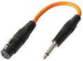 ADAPTOR LEAD, XLR S TO 6.35MM JACK PLS00345