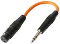 ADAPTOR LEAD, XLR S TO 6.35MM JACK PLS00346