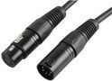 LEAD, XLR DMX, 5P 2PAIR, 3M PLS00412