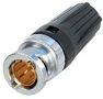 RF COAXIAL, BNC, STRAIGHT PLUG, 75OHM NBNC75BLP7