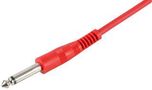 6.35MM JACK GUITAR LEAD, 6M, RED PLS00401