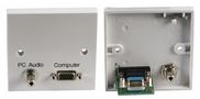 VGA - AUDIO WALLPLATE PELR0085