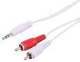 3.5MM STEREO JACK TO 2X PHONO LEAD 2M PSG09080