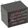 Relee 12VDC; 15A, 1CO; 400Ω; Zettler AZ943-1CH-12DE
