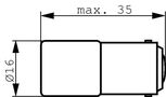 Lamp BA15d 24V 5W BA15D24V5W 4250110806115