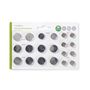 Lithium / Alkaline Button Cell Battery Multi Pack | 1.5 / 3 V DC | Alkaline / Lithium | CR1620 / CR2016 / CR2025 / CR2032 / LR43 / LR44 / LR54 | Number of batteries: 20 pcs | Blister Card | Various Devices BALAK20BL 5412810267040