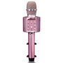 Bluetooth® Karaoke microphone with speaker & lighting Pink BMC-090PK 8711902042136