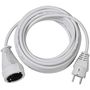 Power Extension Cable 10.00 m H05VV-F 3G1.5 IP20 White BN-1168460 4007123022755