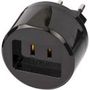 Travel Adapter USA-to-Europe with 2.5 A Fuse BN-1508500010 4007123645848