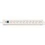 Extension Socket Premium-Line 10-Way 3.00 m White - Protective Contact TYPE F BN-1952200100 4007123624409