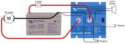 Aku kaitse sügavtühjenemise eest BatteryProtect 12 / 24V-220A, Victron Energy BPR000220400 8719076021452